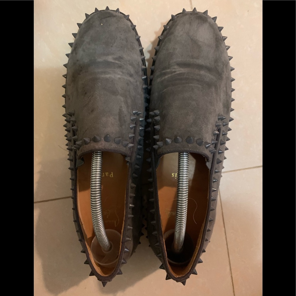 Christian Louboutin Suede pik boat